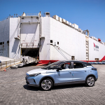 chinese electric car shipping